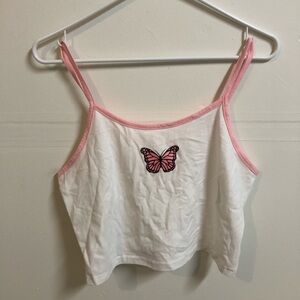 Cropped Y2K Inspired Tank Top
